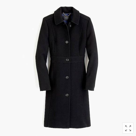 J. Crew Jackets & Blazers - J.Crew Italian double-cloth wool lady day coat Thinsulate-NWT